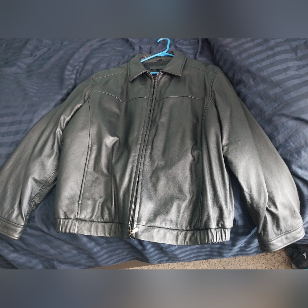 John Ashford Leather Jacket - image 1